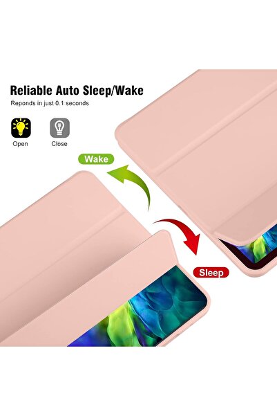 Generic iPad 10.9 Smart Folio Case – Lightweight Magnetic Tri-Fold Protective Cover