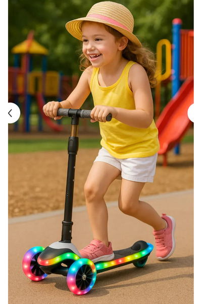 Cool Çocuk Işıklı Scoter