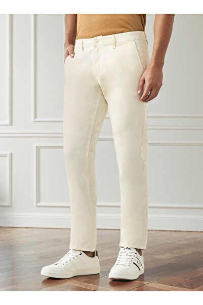 FAV Men's Slim Fit Cotton Blend Chinos