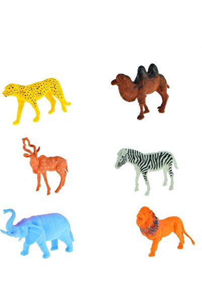 Tıfıl Toys مجموعة من 6 شخصيات للحياة البرية