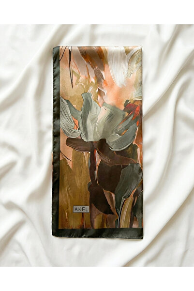 Akel Μοτίβο ψηφιακού κρυστάλλου σε κασκόλ – Αντιολισθητικό, λαμπερό και καθημερινή κομψότητα