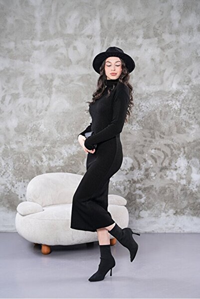 norvell Corded Knitwear Dress