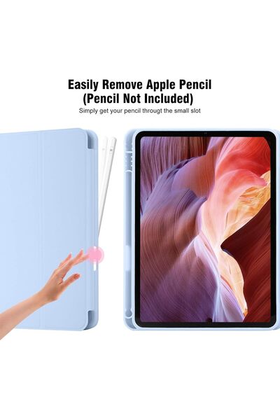 genernic Smart Tri-Fold Magnetic iPad Cover 10.9 Inch – Slim Protective Auto Sleep/Wake Case