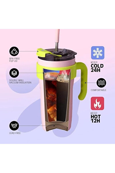 OBSIDION Thermos mug, 860 ml, Steel