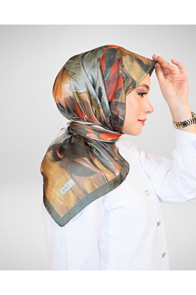 Akel Μοτίβο ψηφιακού κρυστάλλου σε κασκόλ – Αντιολισθητικό, λαμπερό και καθημερινή κομψότητα