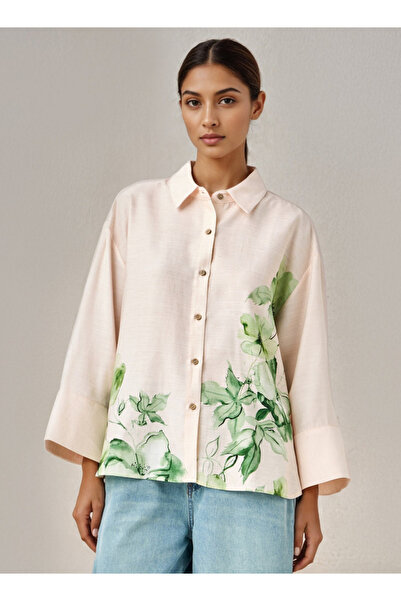 FAV Floral Print Shirt with Long Sleeves