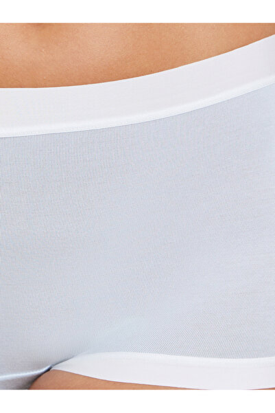 Styli Pack of 5 - Cotton Elastane Boyshort Briefs with Bow Detail