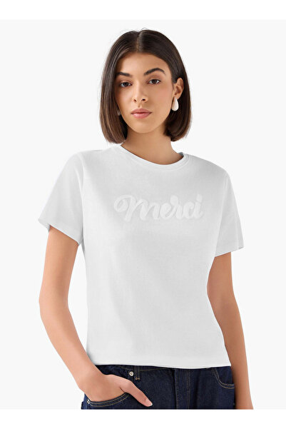 FAV Regular Fit Cotton T-shirt with Varsity Print