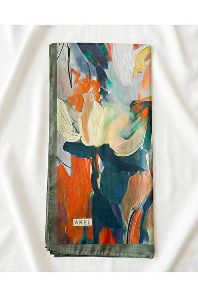 Akel Μοτίβο ψηφιακού κρυστάλλου σε κασκόλ – Αντιολισθητικό, λαμπερό και καθημερινή κομψότητα