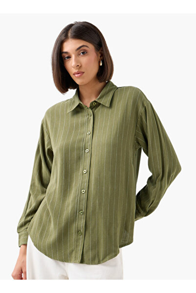 FAV Shirt with Stripes and Long Sleeves