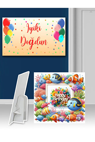 WINK FOL Tablă cu picioare cu figură de zi de naștere |   Decor Pano |   Deco...