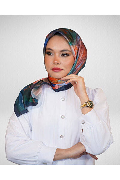 Akel Μοτίβο ψηφιακού κρυστάλλου σε κασκόλ – Αντιολισθητικό, λαμπερό και καθημερινή κομψότητα