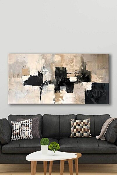 Voovart Modern Soyut Dekoratif Kanvas Tablo - VOOV3028