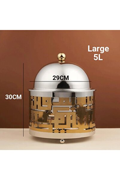 DIVA LADY 🔥 Premium 5L Food Warmer – 30cm Height x 29cm Diameter | Perfect for buffets and upscale banquets ✨