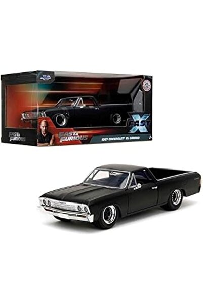 SanalAMCA Store Jada Toys Fast And Furious Auto El Camino (1:24, Siyah) - Che...