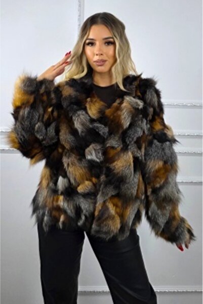 OEM Blana naturala de vulpe, marime universala