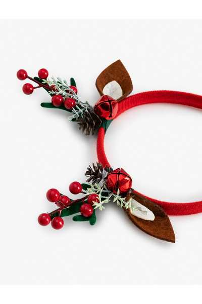 Koton Christmas Wreath with Deer Ear and Antler Appliques