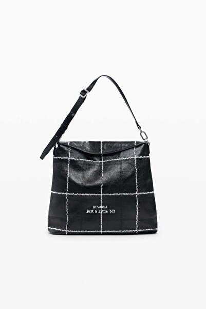 Desi Rucsac mediu convertibil în carouri Cadou de Craciun