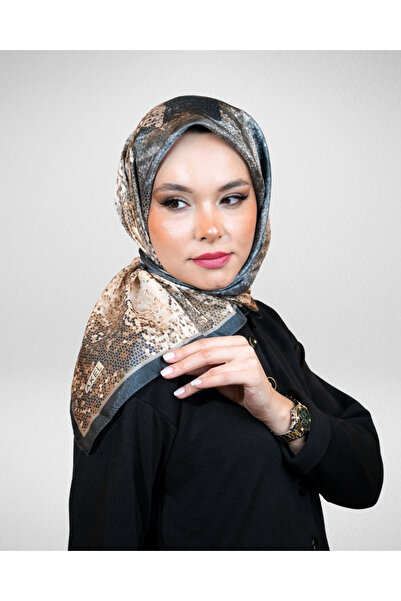 Akel Digital Crystal Scarf Patterned-4