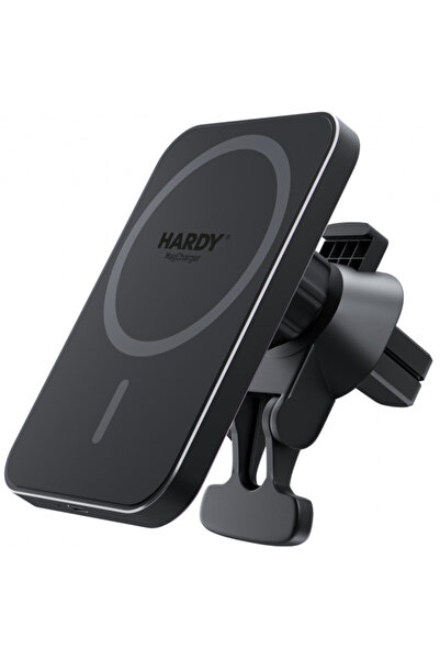 Universal Încărcător auto wireless 3MK Hardy MagCharger, 15W, 1.67A, Negru