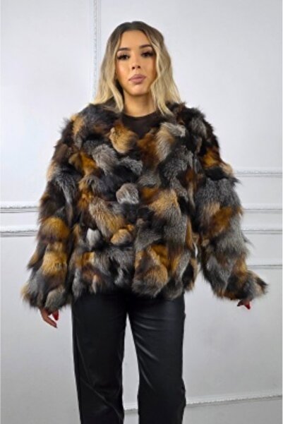 OEM Blana naturala de vulpe, marime universala