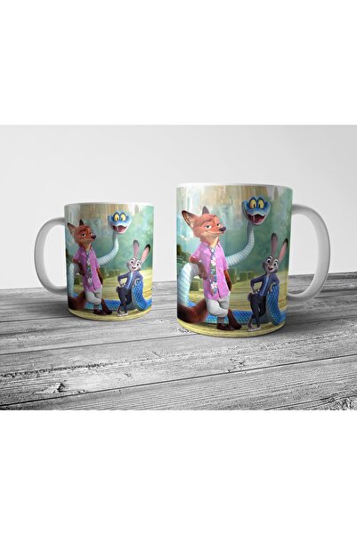 Pixxa Zootopia 2 - Zootropolis Mug Cup Model 4