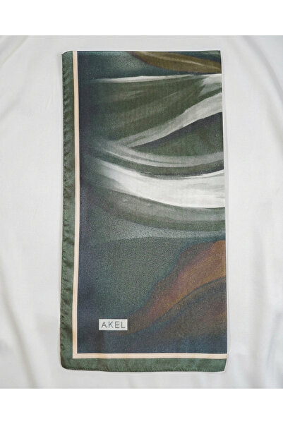 Akel Digital Crystal Scarf Patterned – Non-Slip, Shiny, and Everyday Elegance