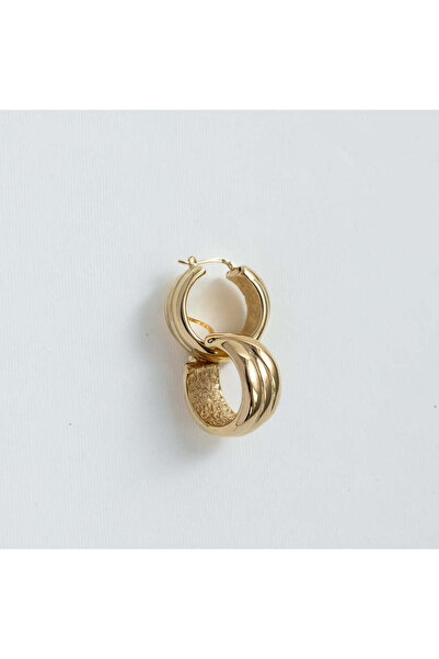 IOSA Cercei argint Wave Braided Hoops