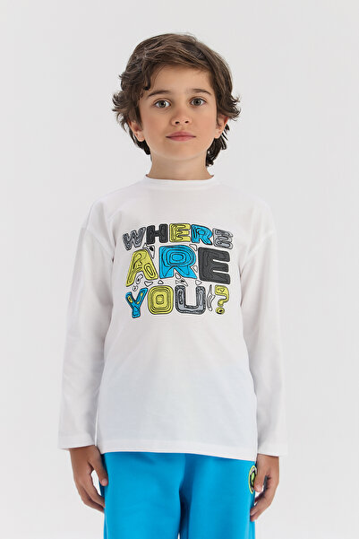 Nebbati Boy White Tshirt