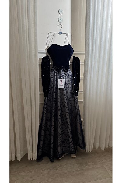 Onila Jacquard dress with long sleeves