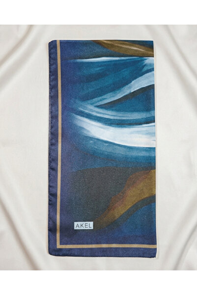 Akel Digital Crystal Scarf Patterned – Non-Slip, Shiny, and Everyday Elegance