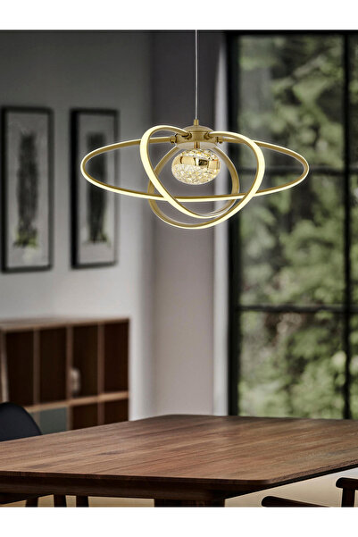 IŞILAY AYDINLATMA Seher Eskitme Toplu 3'lü Sarkıt (3renk Işık Mod ile ) Moder...