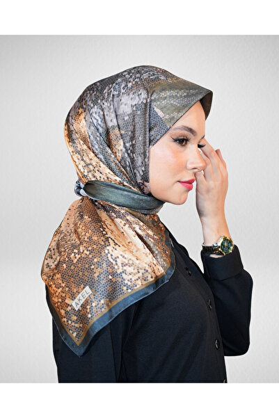 Akel Digital Crystal Scarf Patterned-4