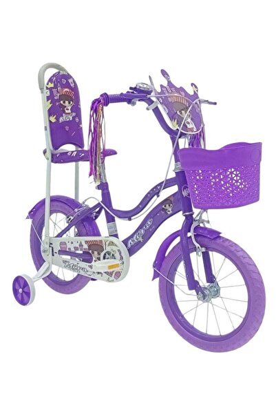 Toybox دراجة أطفال من Toy Box للبنات مقاس 16 بوصة مع عجلات تدريب وسلة للأعمار...