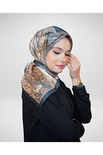 Akel Digital Crystal Scarf Patterned-4
