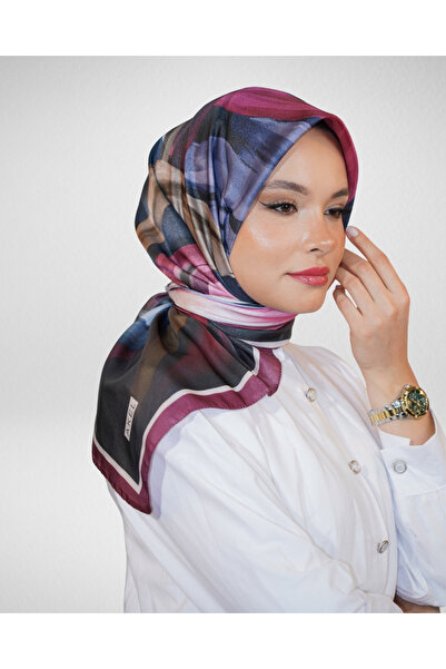 Akel Digital Crystal Scarf Patterned – Non-Slip, Shiny, and Everyday Elegance