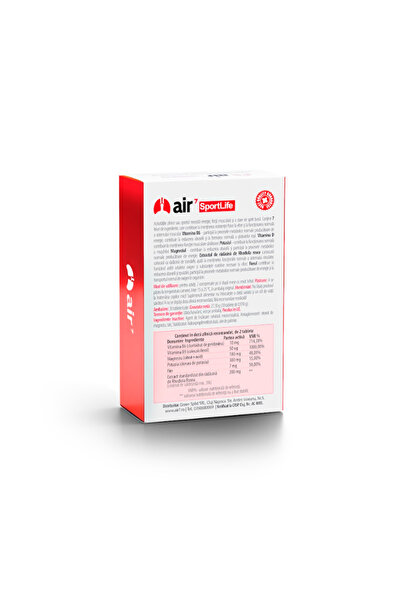 Sportlife Food supplement, SportLife, Air7, with 7 types of active substances, 30 capsules