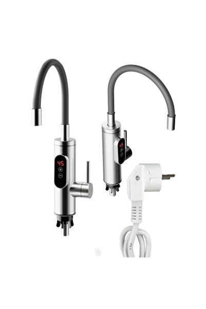 Rasov Instant tap 3300W stainless steel LED 360 rotation