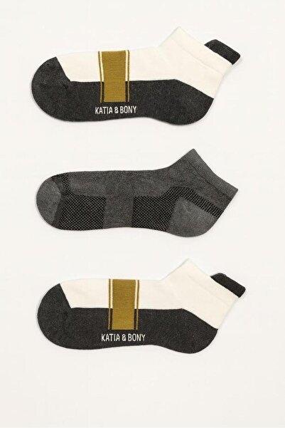 BONY SOCKS Șosete sport pentru bărbați, 3 piese