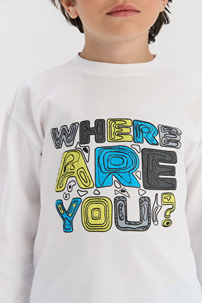 Nebbati Boy White Tshirt