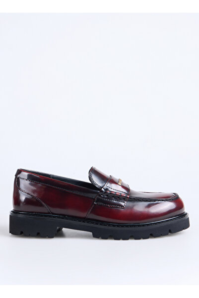 Karl Lagerfeld Bordo Kadın Loafer KL422240NN