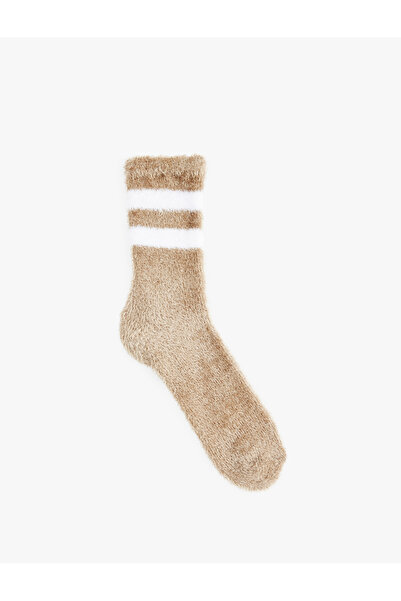 Koton Раирана флисова кърпа за крака