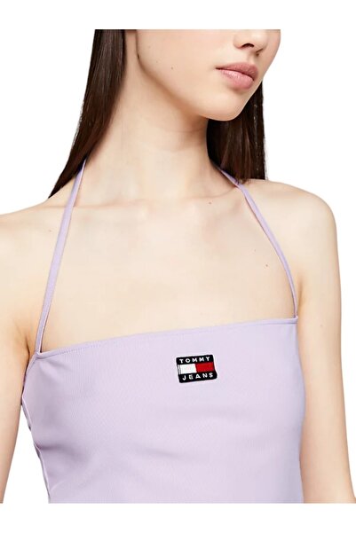 Tommy Hilfiger Tjw Slim Rib Badge Strap Top T-Shirt