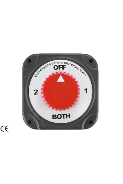 GFN Rotary Battery Selector 12/24V, 350A Continuous, 800A Intermittent