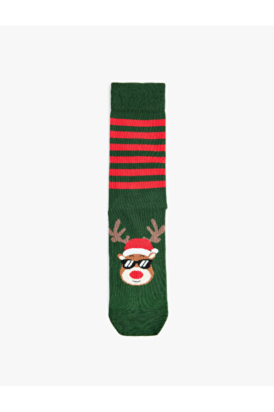 Koton Памучни чорапи с коледна тематика