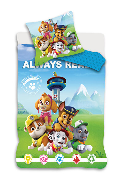 PATRULA CATELUSILOR Παιδικά κλινοσκεπάσματα Paw Patrol Always 100×135cm, 40×6...