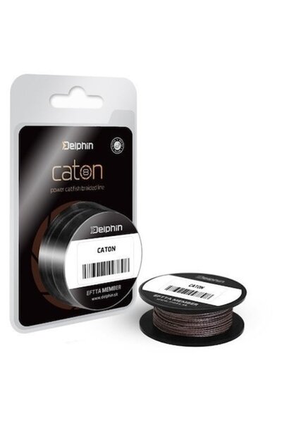 DELPHİN Γαλάζια πετονιά Caton Brown, 10 m, μαύρη