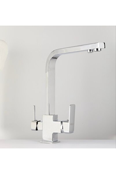 idimax Kare Arıtma Batarya (3 Yollu) - Komple Pirinç - Montaj Aparatı Hediye ...