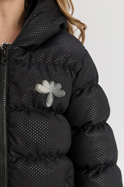 Tyess Girl Black Coat