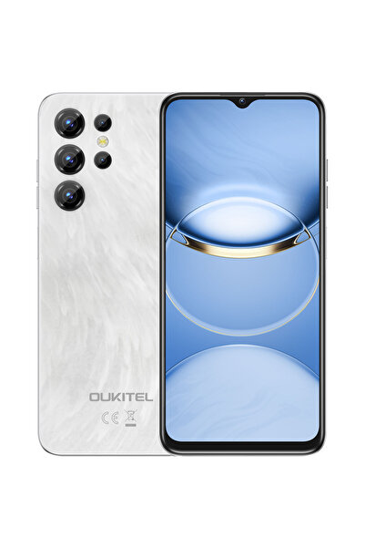oukitel C1 (2025) Unlocked Phone Octa-Core 16GB RAM+128GB 5150mAh Android 15 White